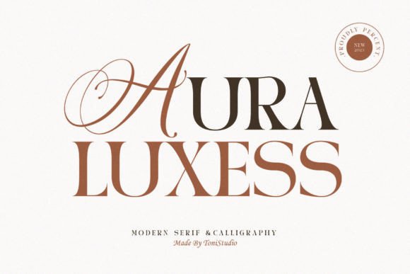 Aura Luxess Duo: A Serif with Purpose, Not Just Flair