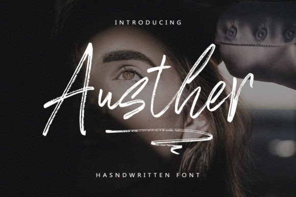 Austher: A Script Font With Modern Discipline