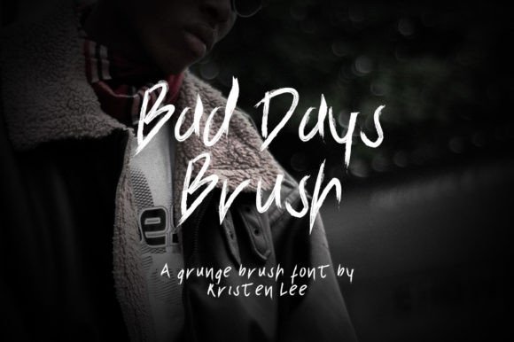 Bad Days Brush: A Gritty, Real-World Font Review