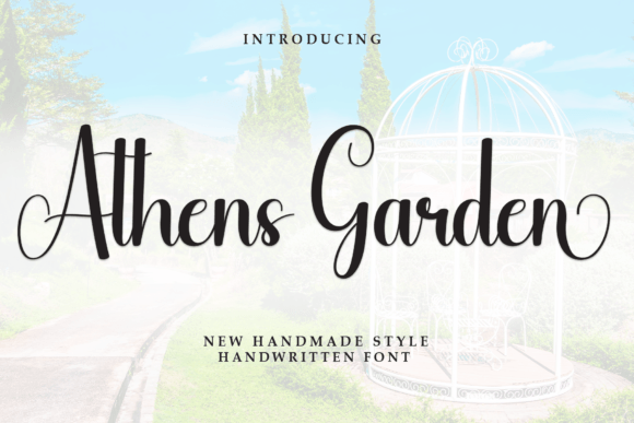 Bringing a Brand to Life with Athens Garden Typeface
