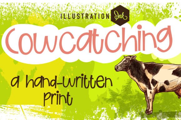 Cowcatching: A Typeface with Youthful Editorial Spirit