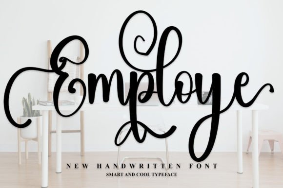 Employe: A Handwritten Font for Editorial Personality
