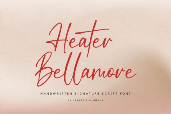 Expert Review: Heater Bellamore Font for Brand Identity Design