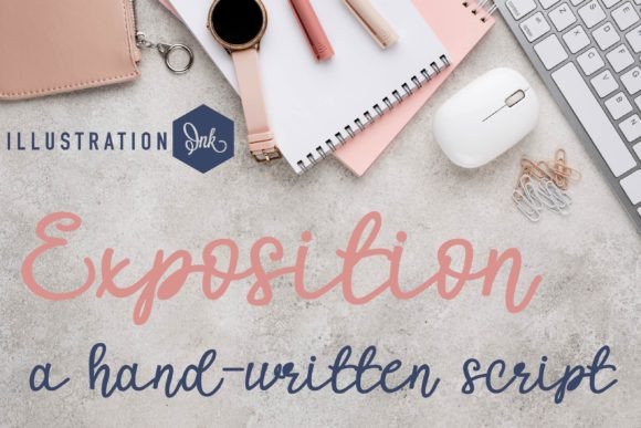 Exposition: A Handwritten Script Font That Works