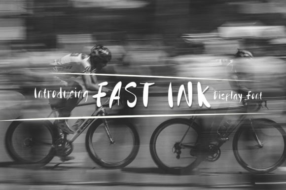 Fast Ink: An Editorial Designer’s Font for Capturing Momentum