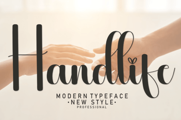 Handlife: A Handwritten Font for Projects That Need Personality