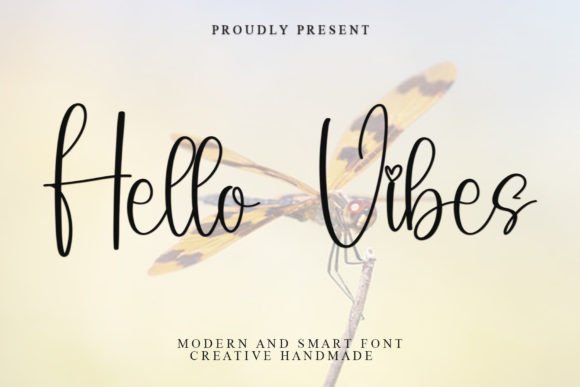 Hello Vibes: A Handwritten Font for Friendly Digital Brands
