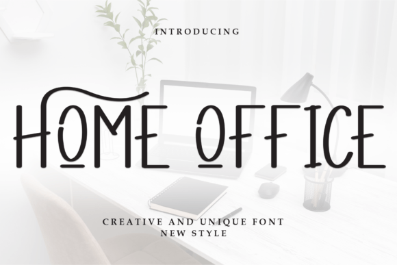 Home Office Font: A Crafters Guide to Sweet & Friendly Typography