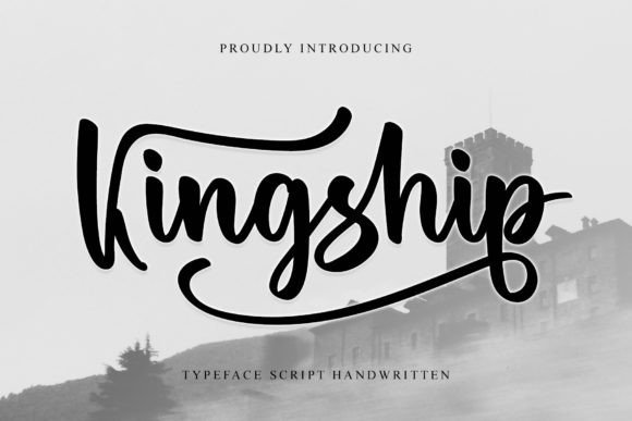 Kingship Font: A Bold and Expressive Partner for Your Creative Products