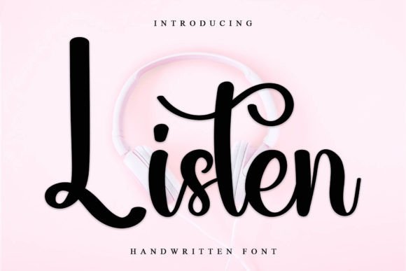 Listen: A Typeface for Elegant Editorial Voices