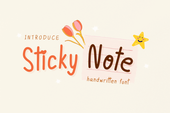 Sticky Note Font: Adding Human Charm to Digital Campaigns