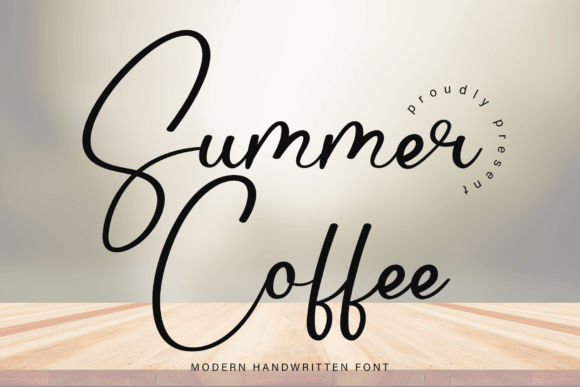 Summer Coffee Font: A Warm Editorial Typeface