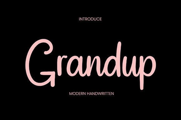 The Grandup Font for a More Polished and Professional Business