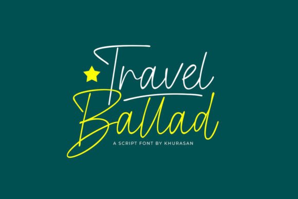 Travel Ballad: A Craft-Friendly Script Font for Beautiful Products